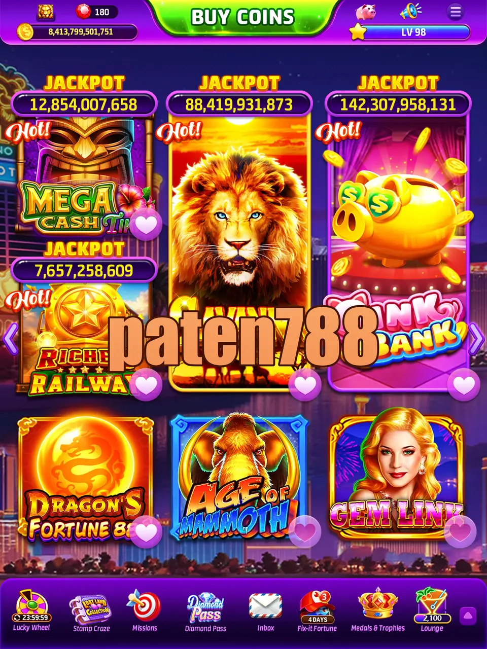paten788 Masuk